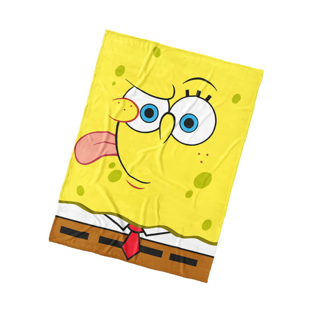 Otroška odeja Sponge Bob Emoji