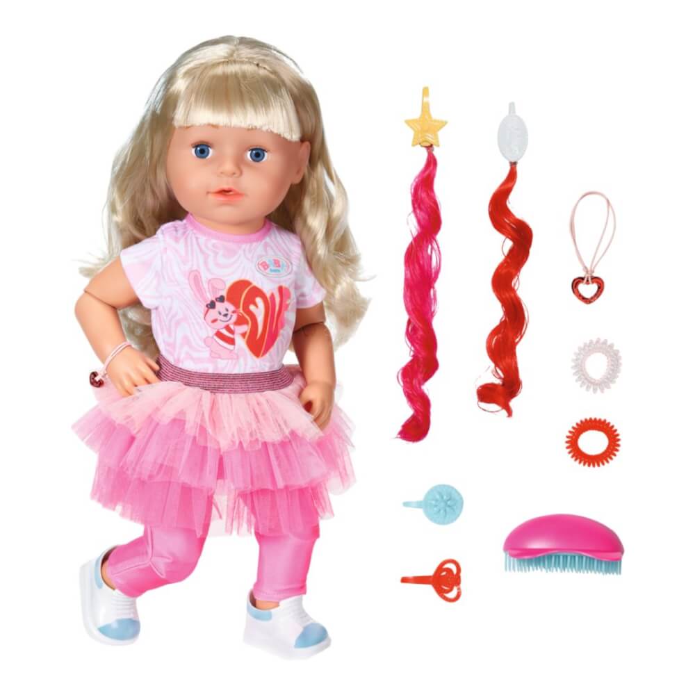 Velika sestra BABY born Play & Style, blondinka , 43 cm