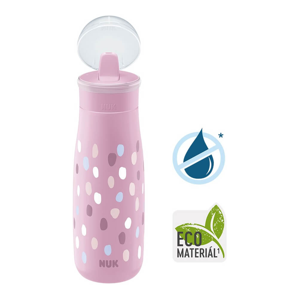 Otroška steklenička NUK Mini-Me Flip 450 ml (12+ m.) roza