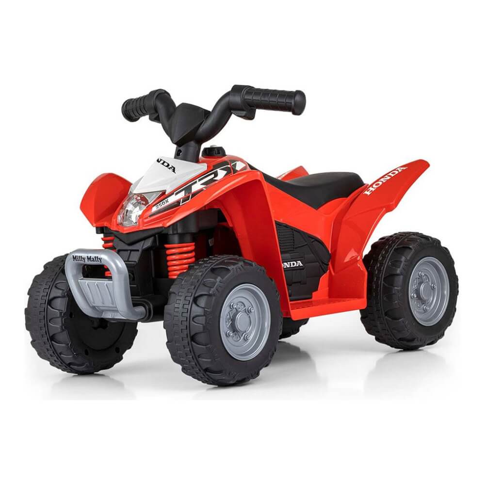 Električno štirikolesno kolo Honda ATV rdeča